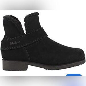 Skechers Patina Sherpa Lined Ankle Boots 8.5